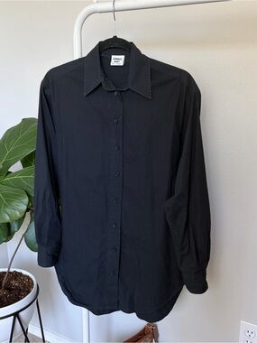 Aritzia‎ Sunday Best Black Long Sleeve Button-Down